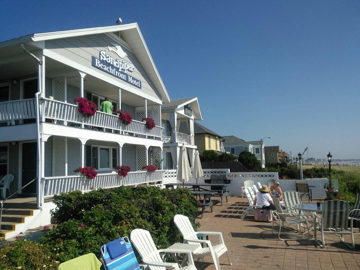 Sandpiper Beachfront Motel Old Orchard Beach Exterior photo